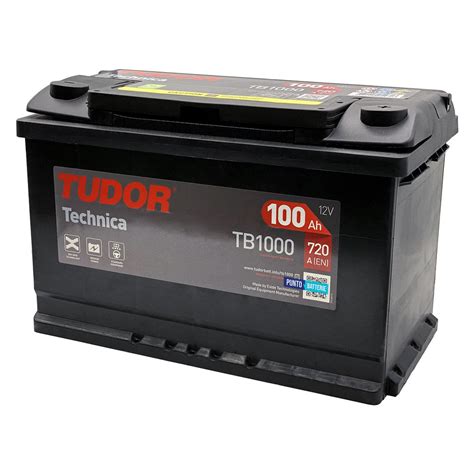 Tudor TB1000. Batteria dell'auto Tudor 100Ah 12V 